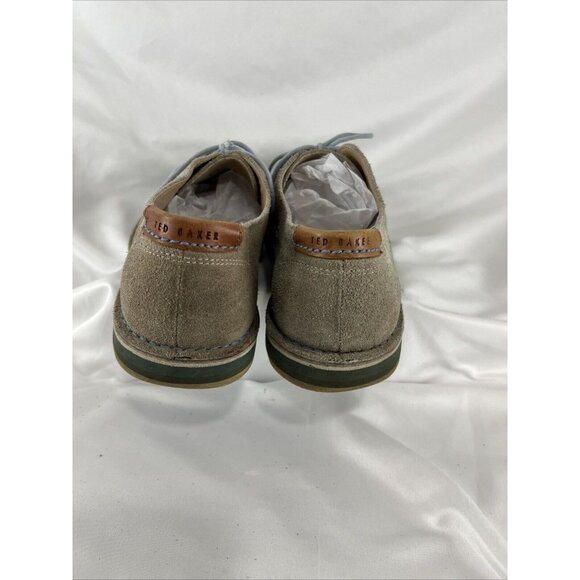 Ted Baker Chock Cream Suede Chukka Boots Mens Size 9 Preppy Fall - Picture 7 of 9